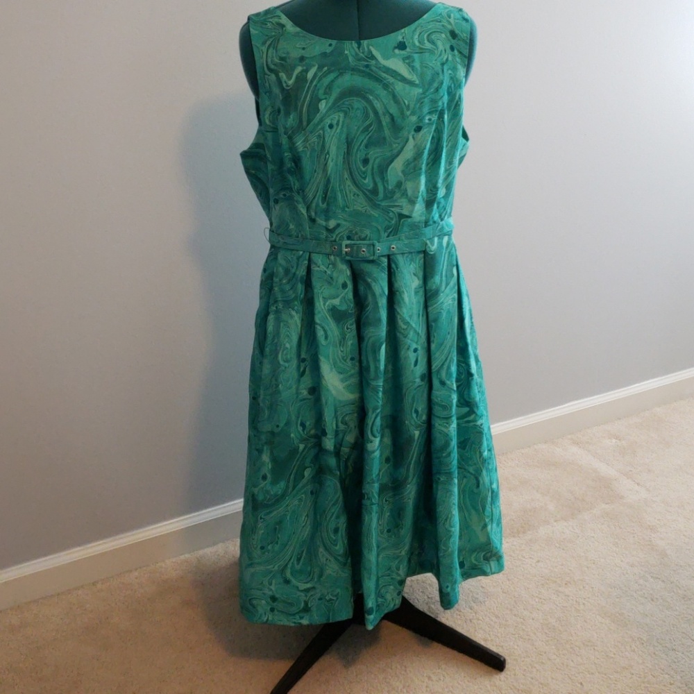 Modcloth Innate Glamour Fit and Flare Dress